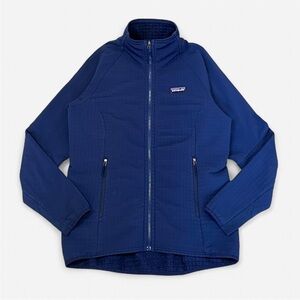 PATAGONIA R2 TechFace Full-Zip Jacket Sweater Women S Classic Navy Blue Midlayer